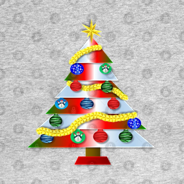 Merry Christmas Fantasy Tree by holidaystore